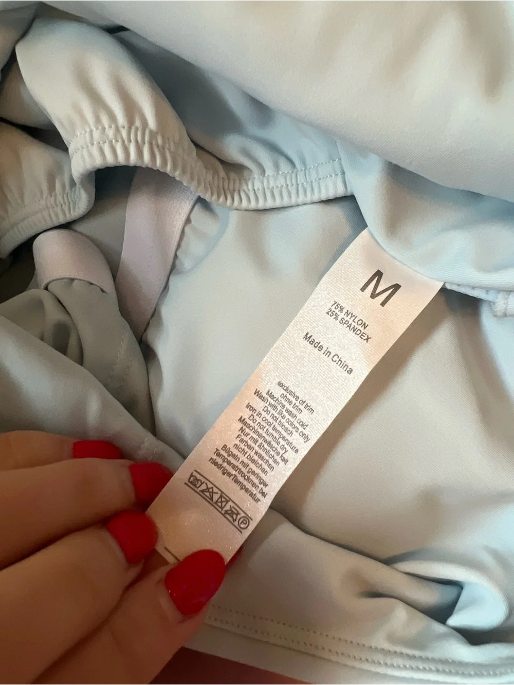 Light Blue Athletic Dress